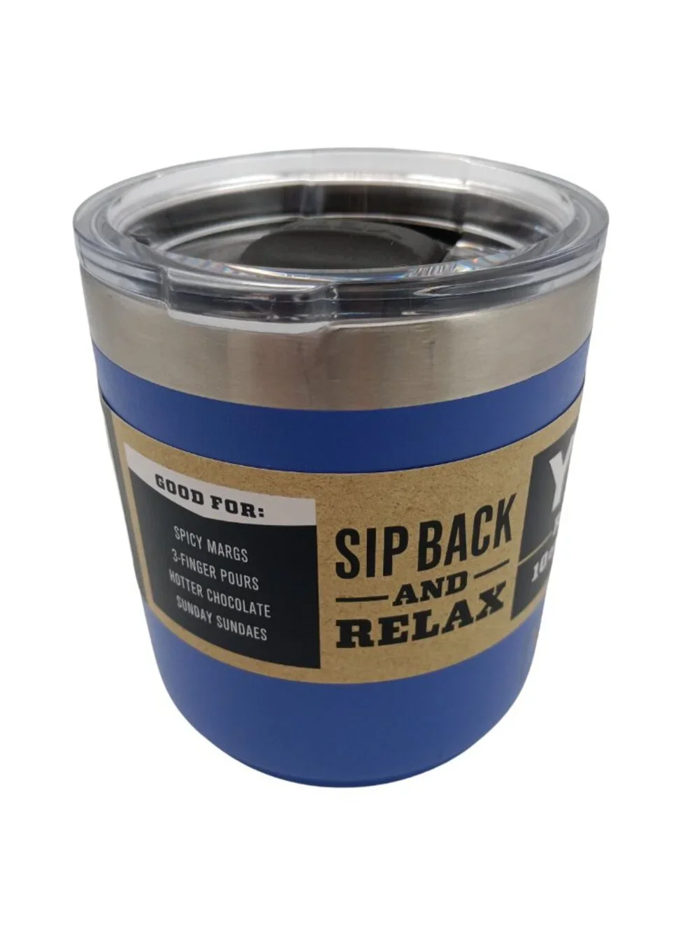 FINAL PRICE & DAY! Yeti Rambler 10 oz Lowball ultramarine violet 2.0 w/Maglid